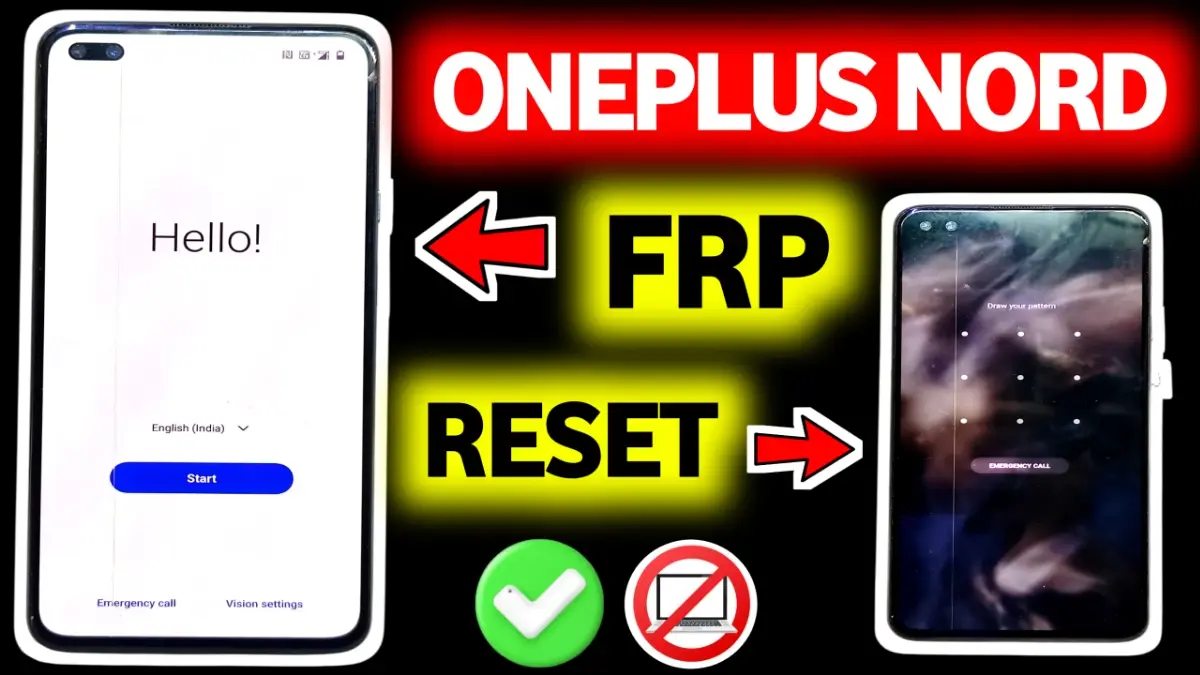 OnePlus Nord FRP 2025