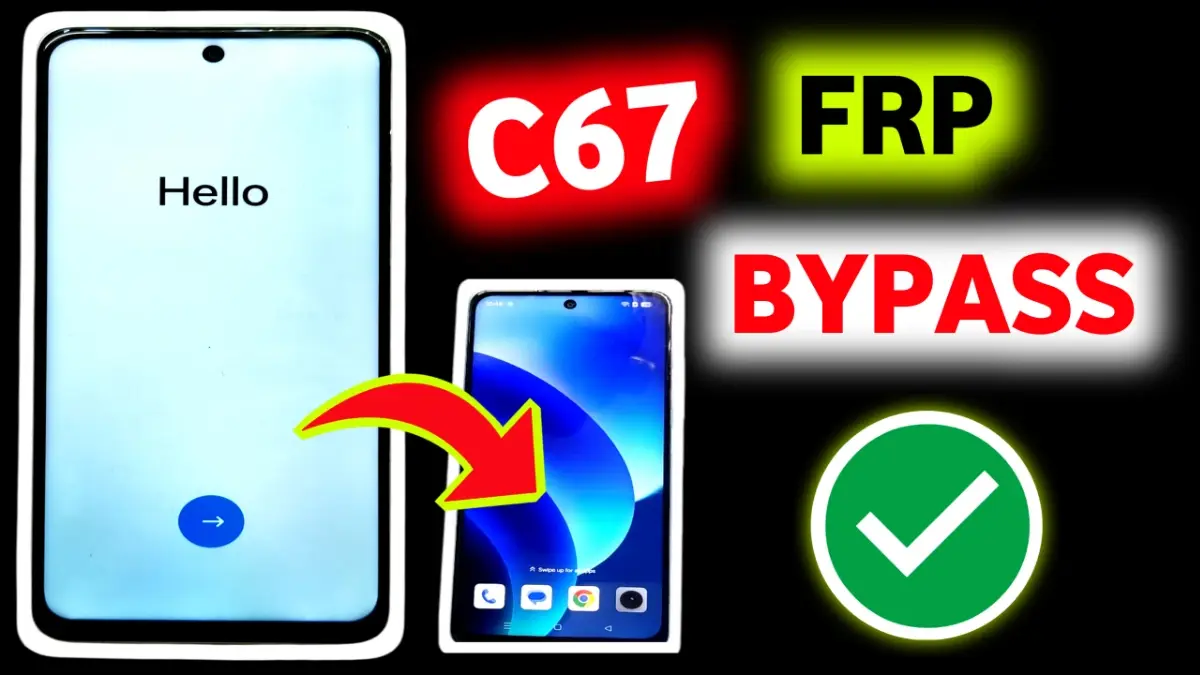 Realme C67 FRP Bypass Android 15