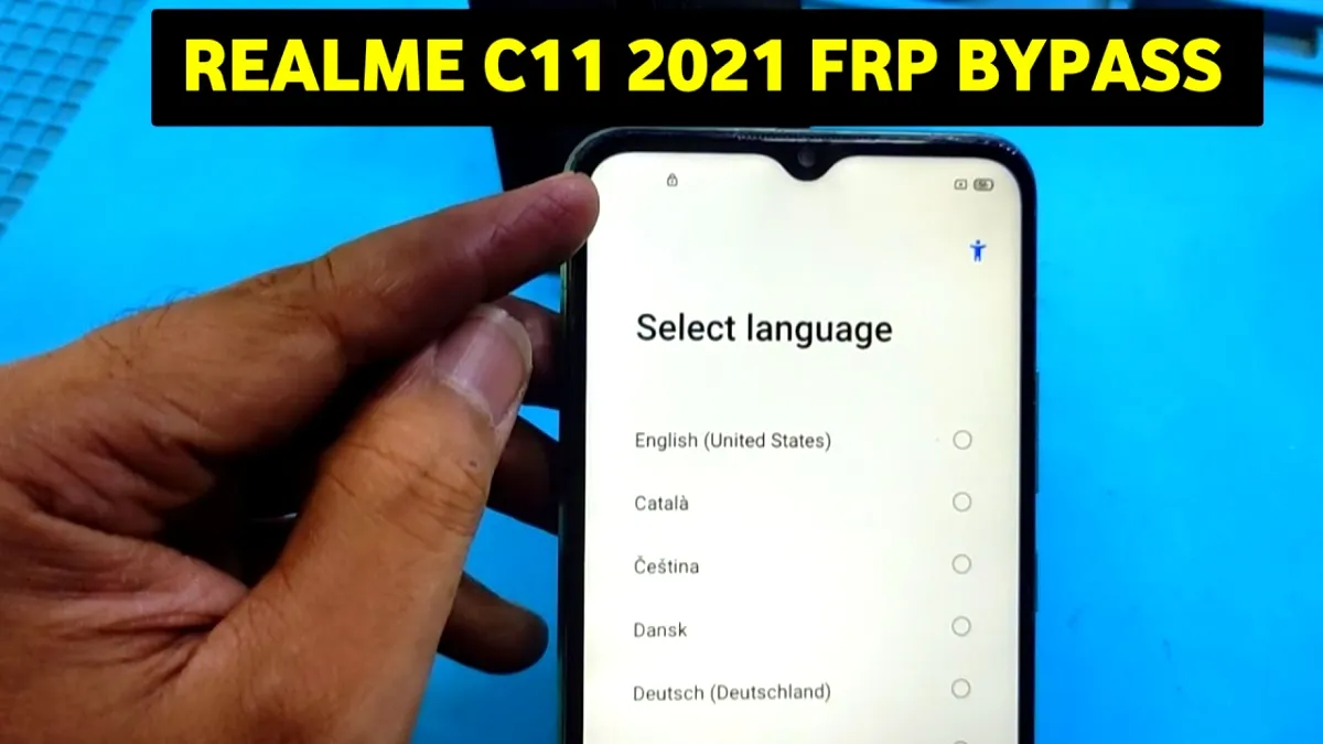 Realme C11 FRP Bypass