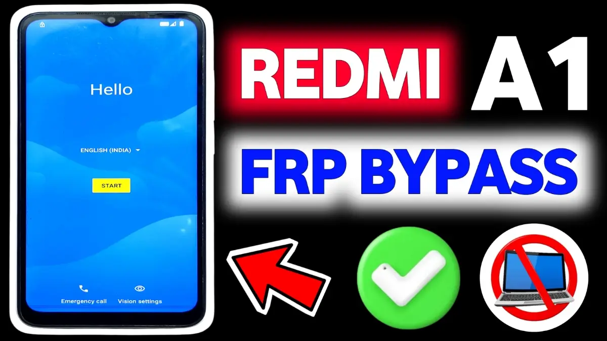 Redmi A1 FRP Bypass 2025