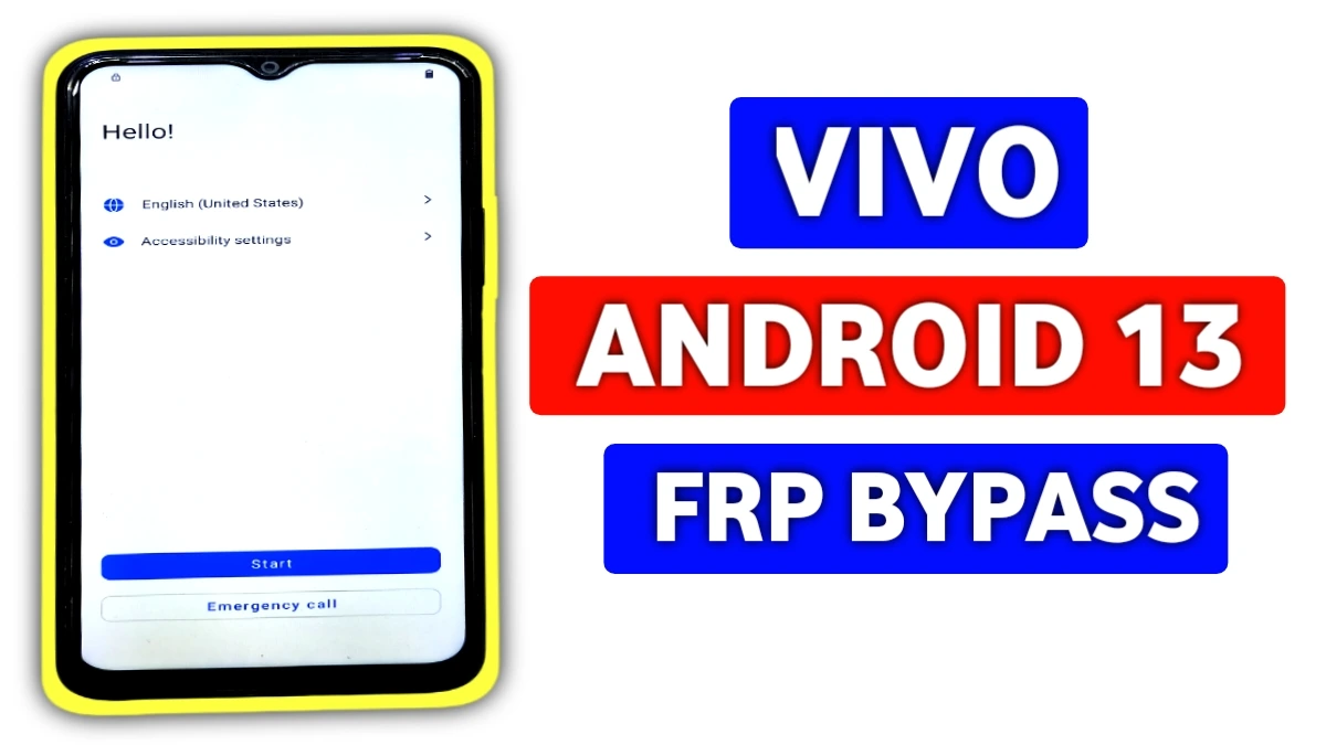 Vivo FRP Bypass Android 13 Without PC