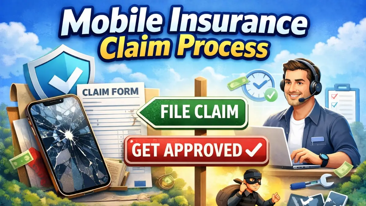 Mobile Insurance Claim Process step by step guide