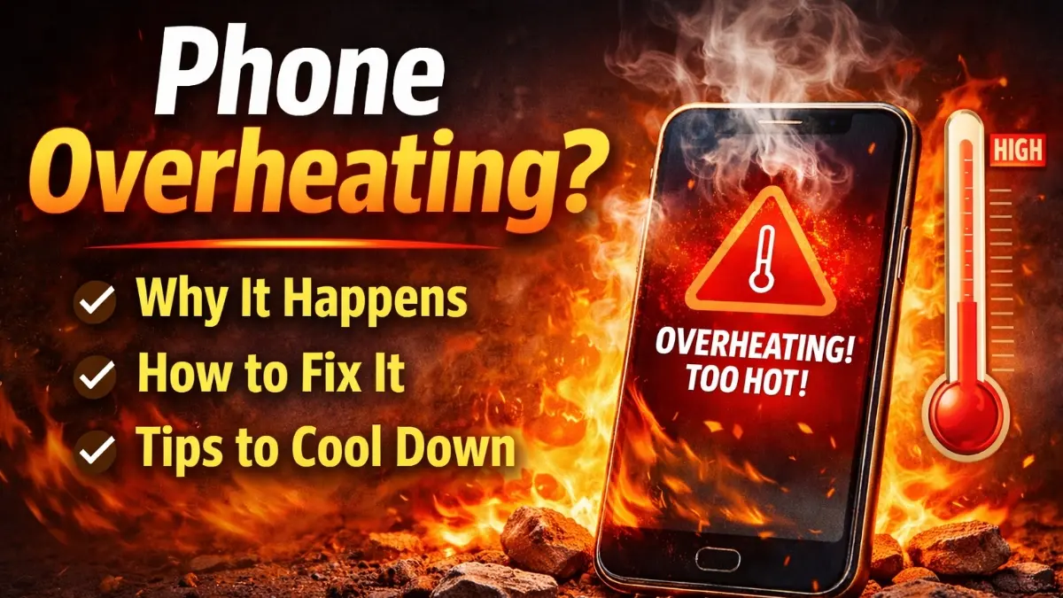 Phone overheating problem solution