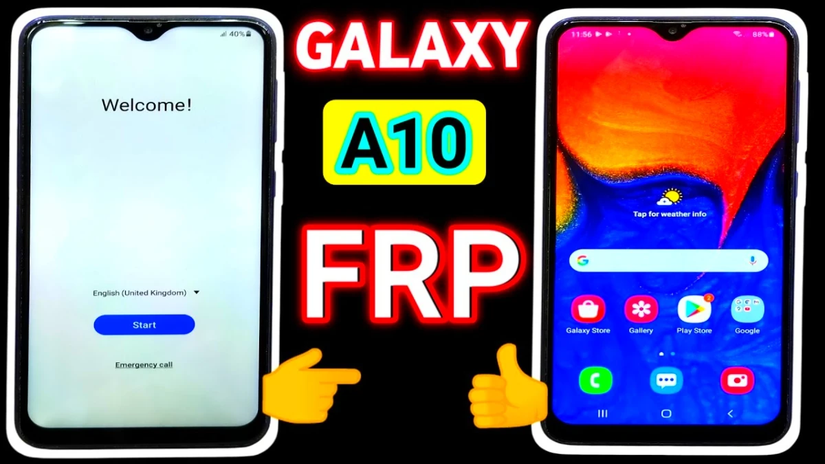 Samsung A10 FRP Unlock After Reset