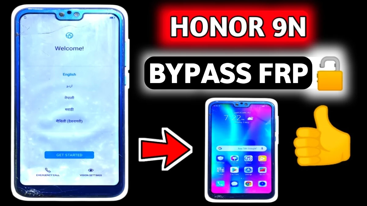 Bypass Google Account on Honor 9N Without PC (2026 Guide)