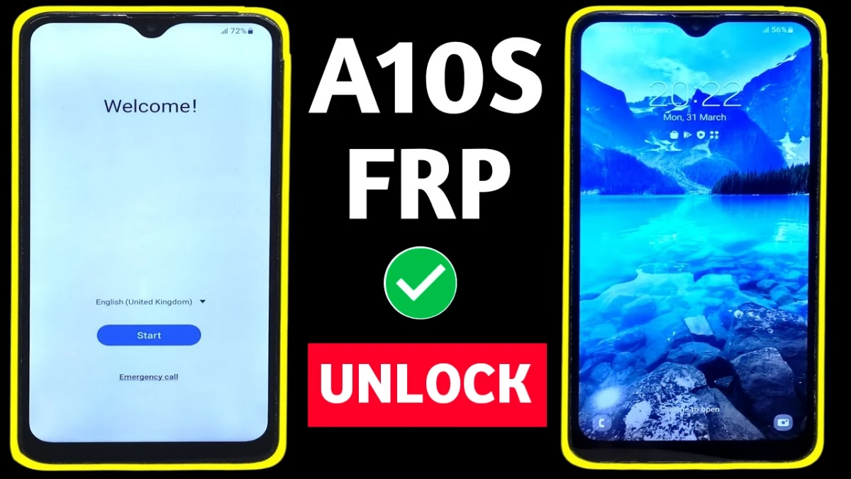 Samsung Galaxy A10s FRP Unlock After Reset Without PC 2026