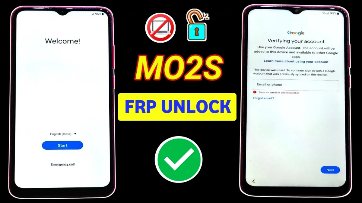 Samsung Galaxy M02s FRP Bypass After Reset (2026) Without PC