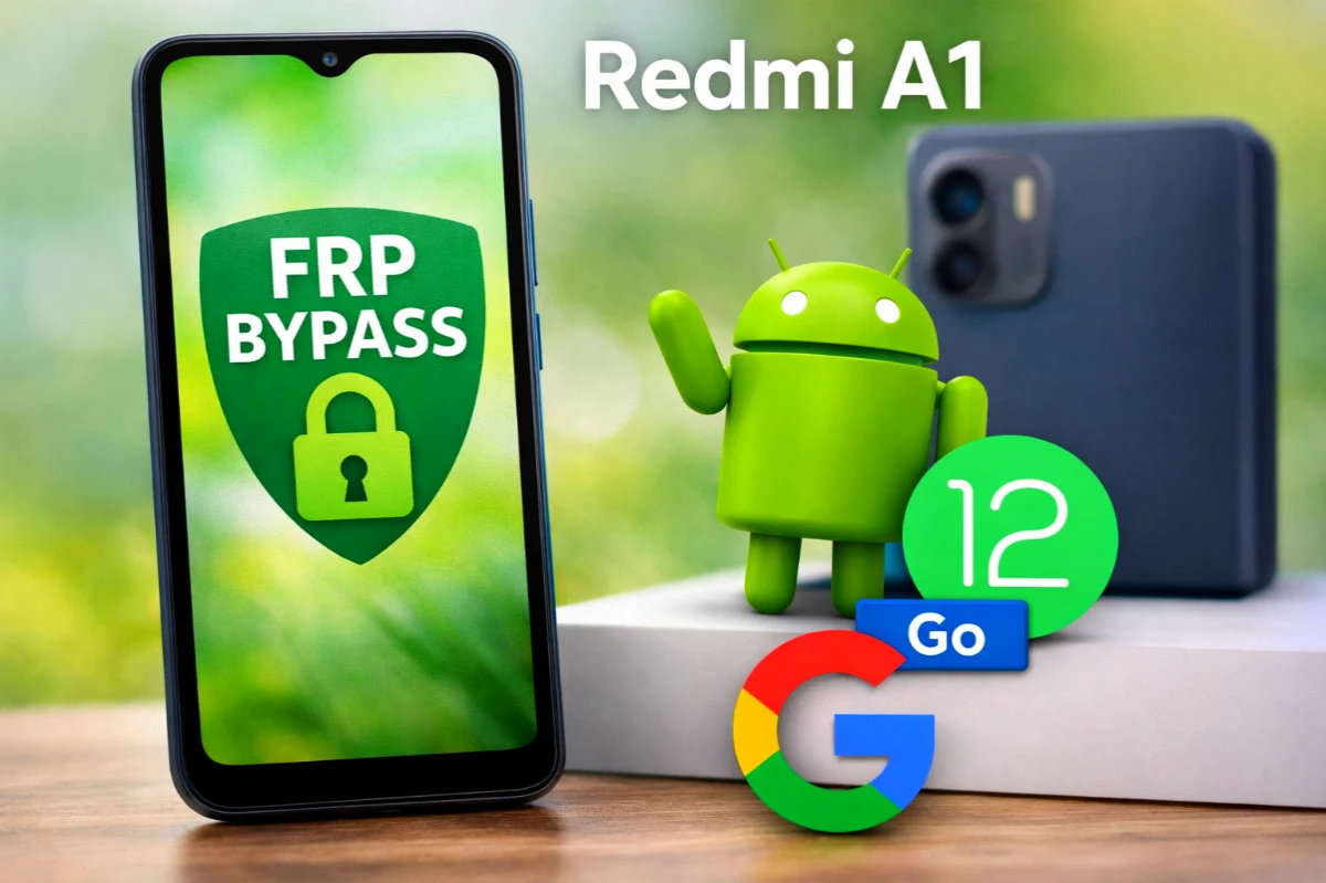 redmi a1 frp bypass android 12 go edition step by step guide