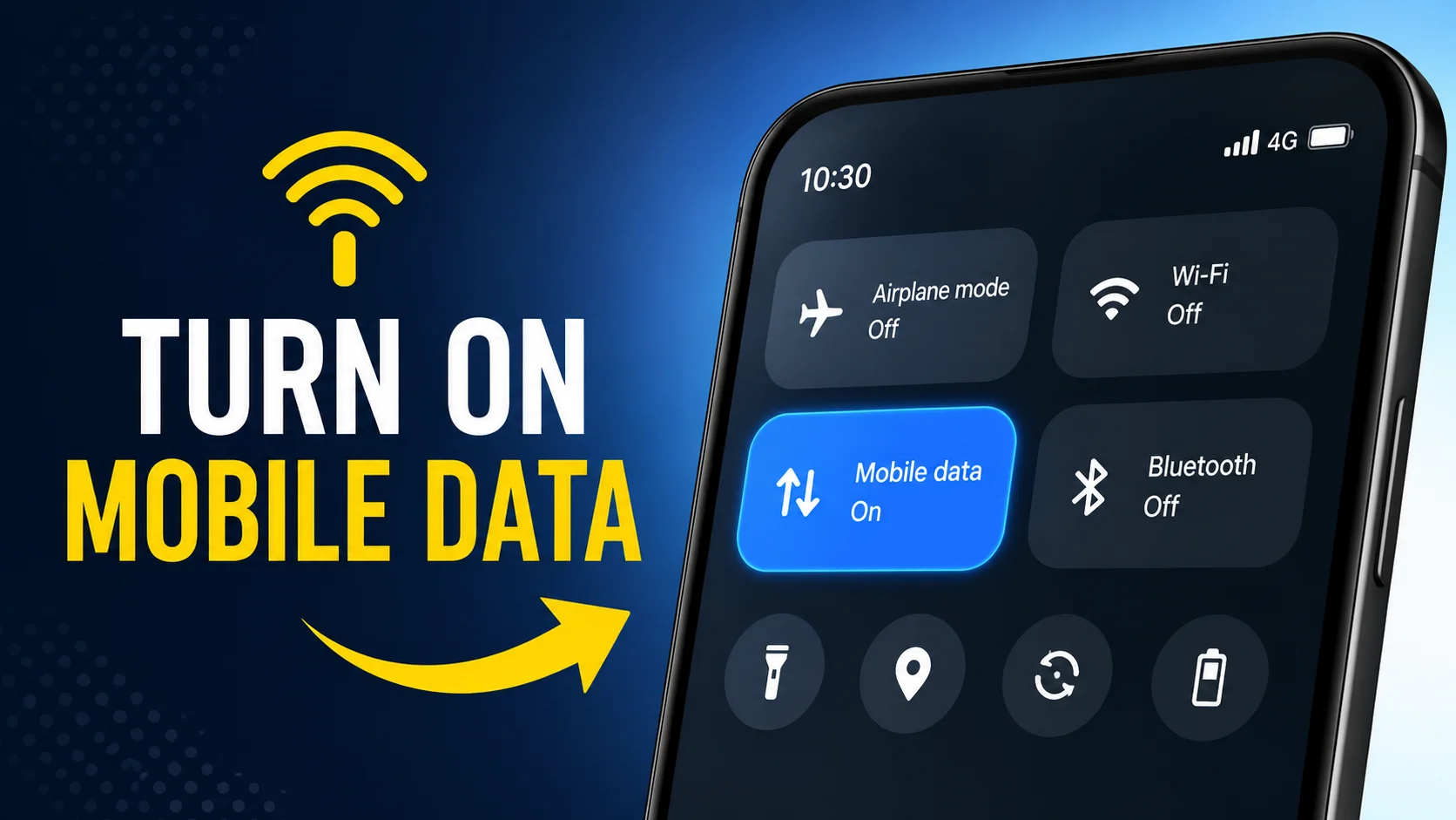 How to Turn On Mobile Data: for Android and Smartphone Users