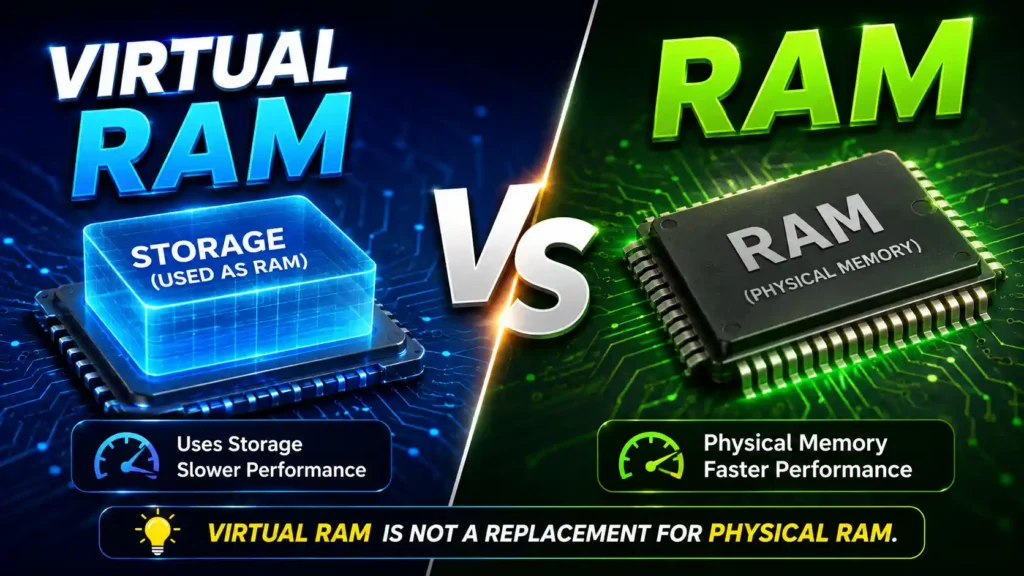 ram vs virtual ram