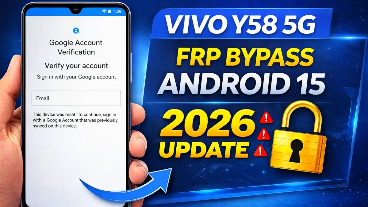 vivo y58 5g frp unlock android 15