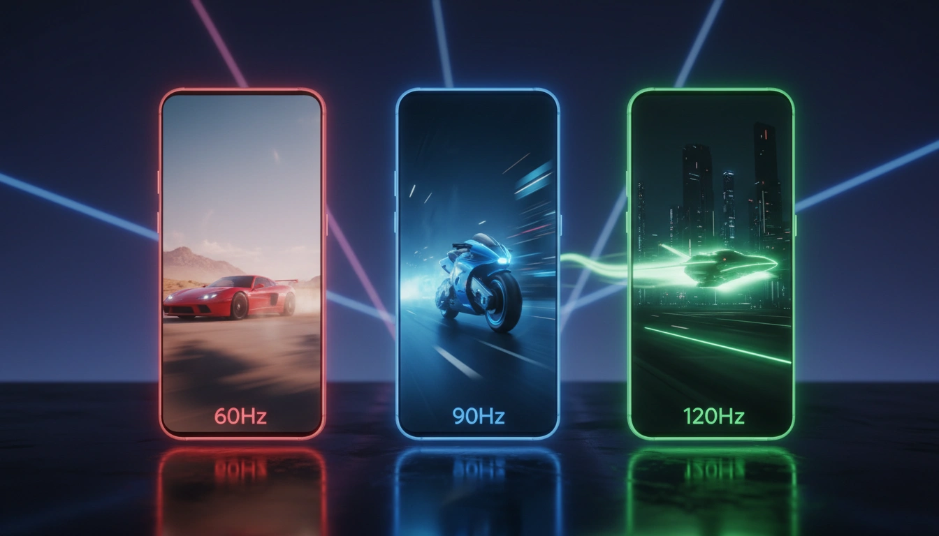 60Hz, 90Hz or 120Hz: Which Phone Displays Refresh Rate Is Best?