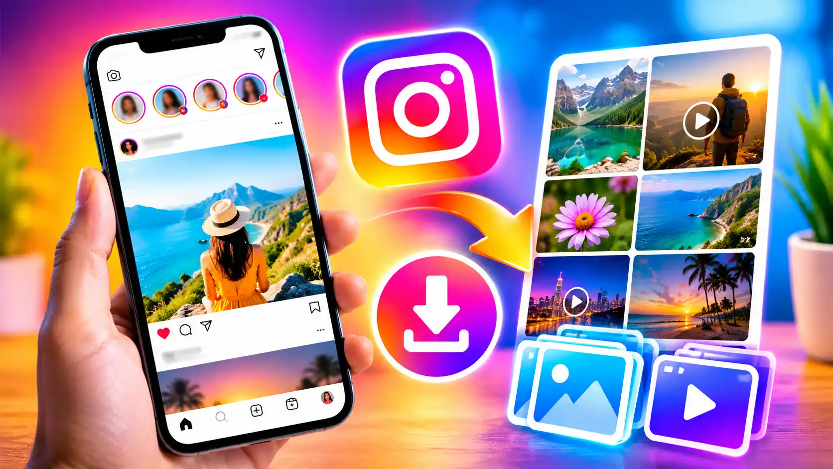 Download Your Instagram Photos and Videos to Save Your Phone