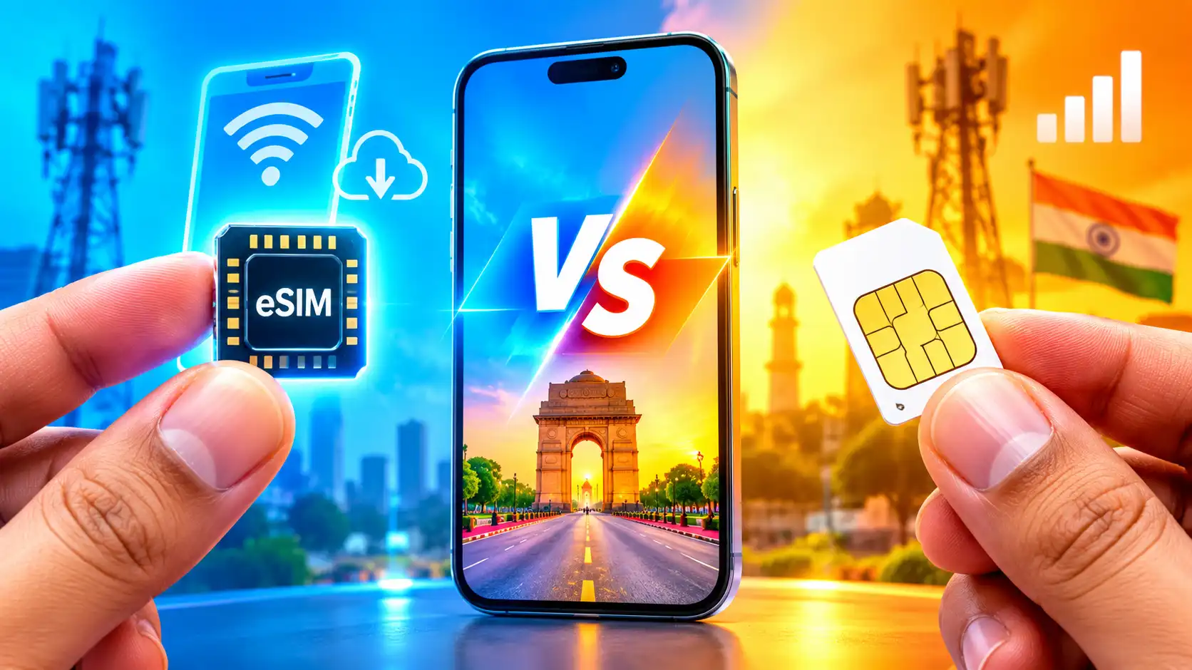 eSIM vs Physical SIM in India