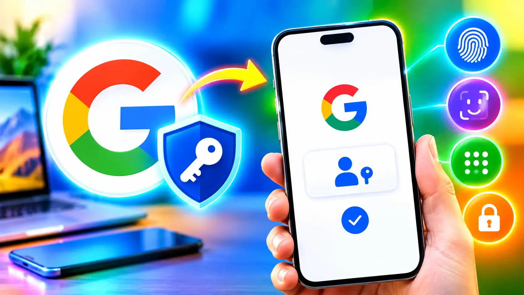 How to Turn on Passkeys for Google Account